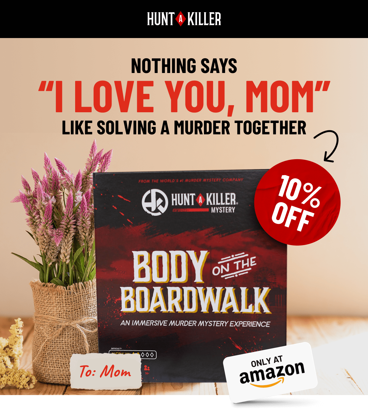 Nothing says “I love you, Mom” like solving a murder together.