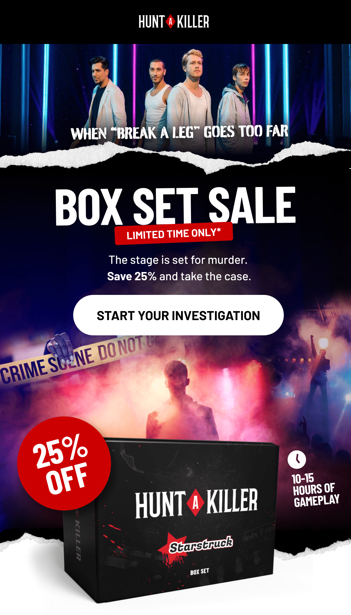 Box Set Sale | Start Your Investigation