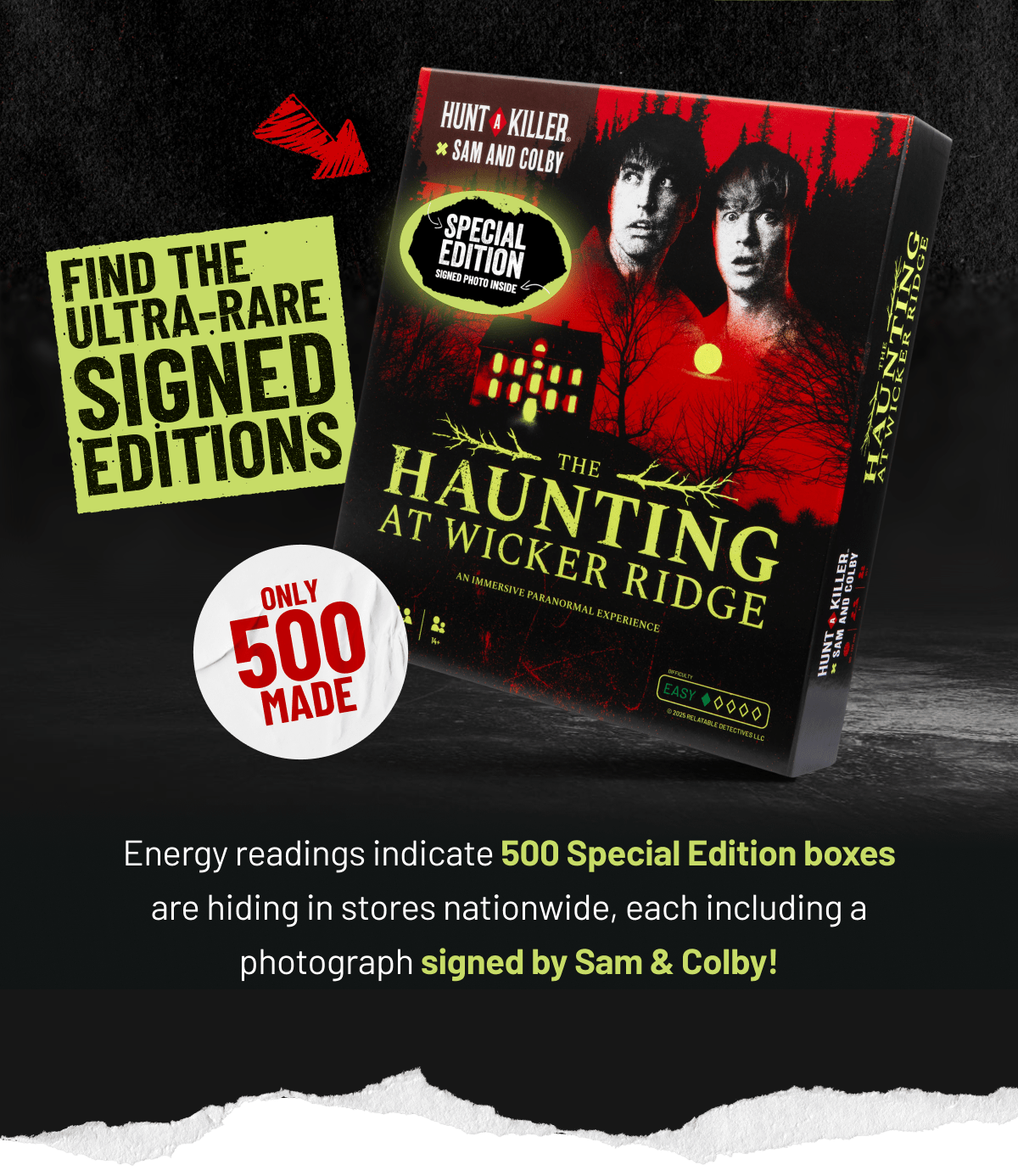 FIND THE ULTRA-RARE SIGNED EDITIONS