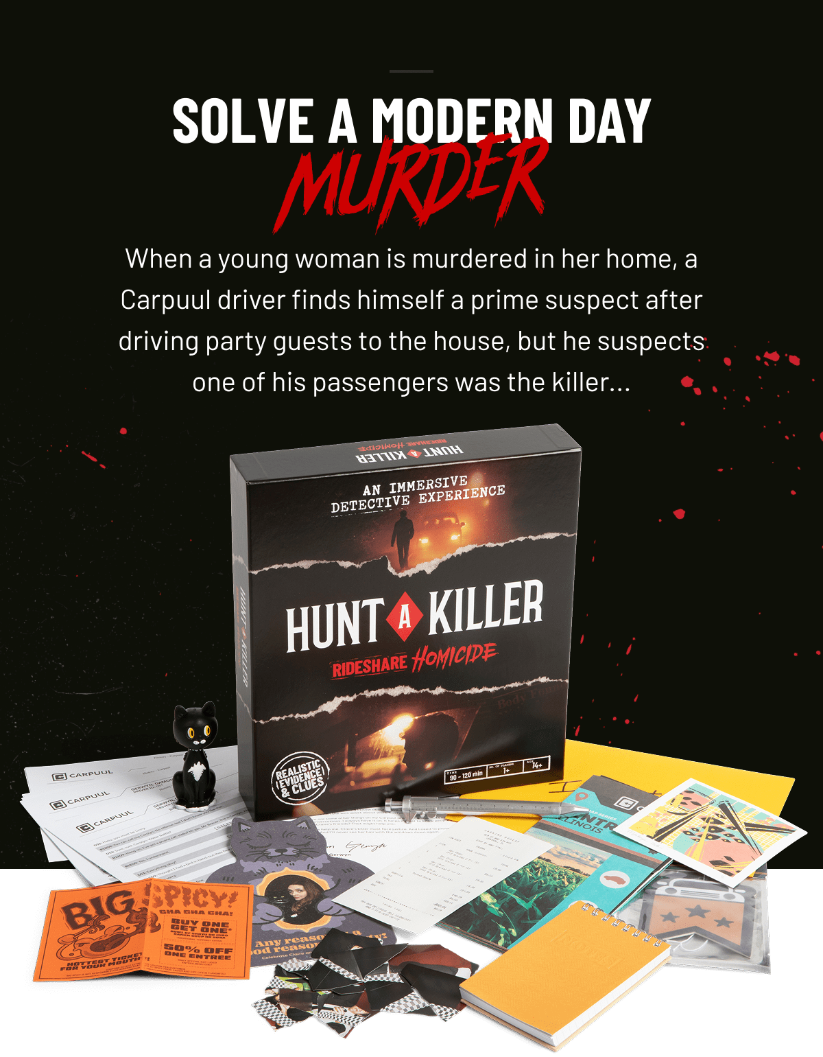 SOLVE A MODERN DAY MURDER