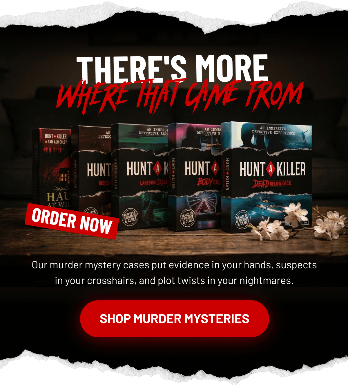 THERE'S MORE WHERE THAT CAME FROM | SHOP MURDER MYSTERIES