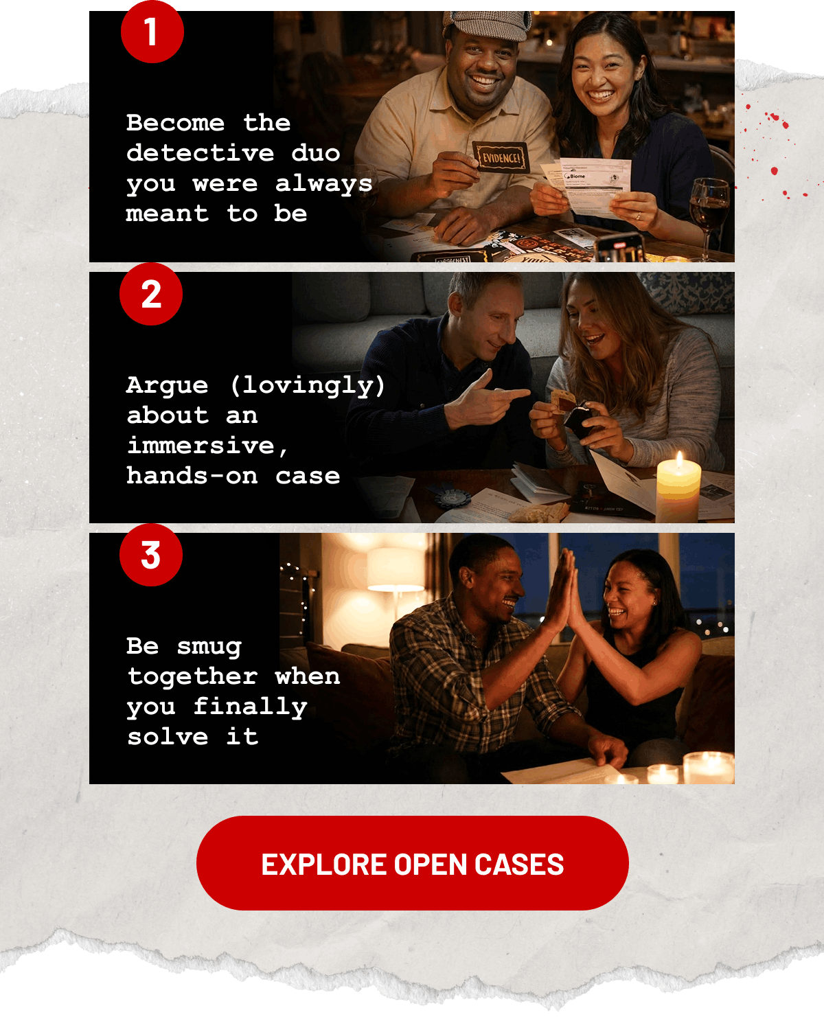 EXPLORE OPEN CASES