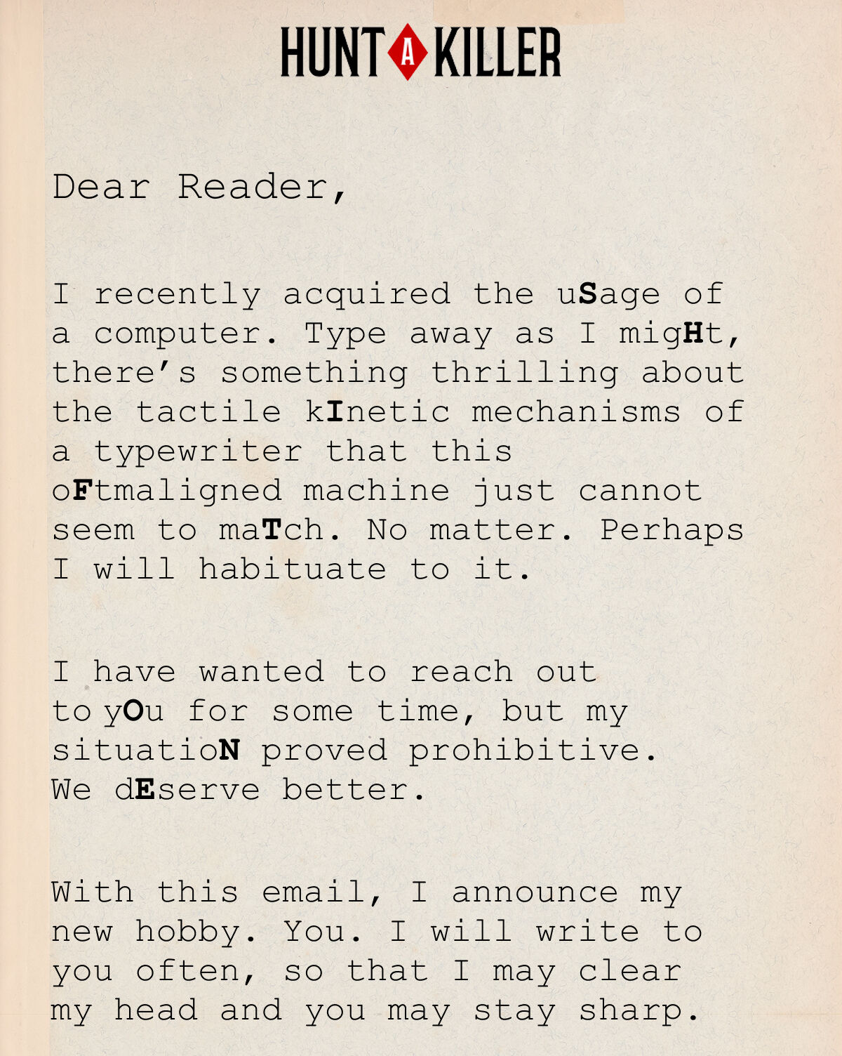 I recently acquired the uSage of a computer.