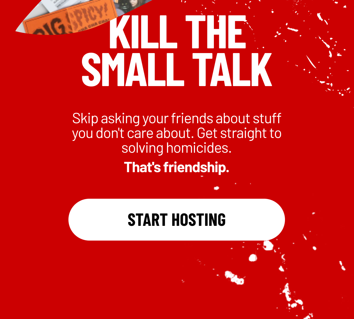 START HOSTING